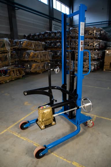 Штабелер-бочкокантователь гидравлический 0,35 т 2,0 м TOR COT — фото 2