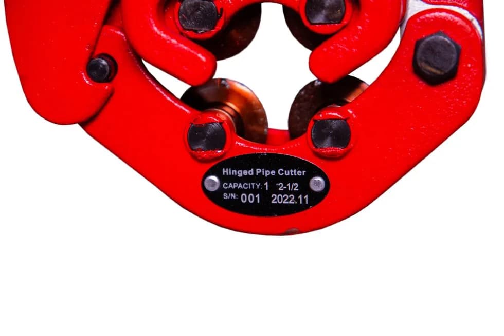 Труборез с хомутной защелкой TOR GH2S для стальных труб 1/2"- 2 1/2" — фото 3